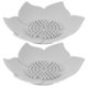 thumbnail image 4 of FELTECHELECTR 2 jaboneras de silicona para baño, con forma de flor, 4 of 7