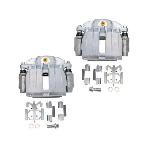 Rear Brake Caliper Set - Compatible with 1999 - 2002 Chevy Silverado 1500 2000 2001