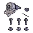thumbnail image 3 of KarParts360 For Dodge Dakota 2000 01 02 03 2004 Suspension Ball Joint Front, Upper | Steel Material | Taper Attachment | Grey | Bolt-In Mounting | Replacement For 5104788AB, 5104788AC, 3 of 4