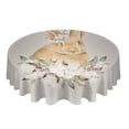 thumbnail image 2 of Herb Plant Flower Round Tablecloth Wedding Hotel Table Cover Holiday Dining Table Waterproof Tablecloth, 2 of 6