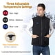 thumbnail image 1 of 11 Zone Heated Vest for Men Women Outdoor Winter Warm Electric Heating Vest Jacket Clothing, 1 of 5