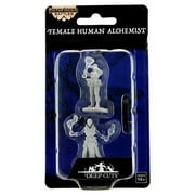 Human Alchemist Female Miniature Figure Pathfinder Battles Deep Cuts Unpainted Miniatures WizKids