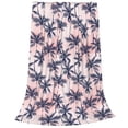thumbnail image 2 of Fotbe Tropics Palm Trees Manta de Franela Acolchonada con Estampado, Súper Suave y Esponjosa, Extra Grande para Sofá, Cama, Uso Todo el Año-60"x50", 2 of 7