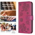 thumbnail image 3 of Allytechgroup Flip Case for Samsung Galaxy S24, RFID Blocking PU Leather Wallet Phone Case with Credit Card Slot & Kickstand Shockproof and Anti-Scratch for Samsung Galaxy S24, Rose, 3 of 6