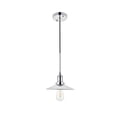 thumbnail image 3 of Indoor Modern Home Decorative Bright Ceiling Waltz 1 Light Chrome Pendant, 3 of 7