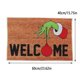 thumbnail image 3 of Grinch Christmas Decorations Grinch Decor the Grinch Christmas Festival Decoration Front Door Carpet Indoor Outdoor Mat, 3 of 3