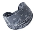 thumbnail image 3 of Diadema ancha para mujer, banda para el sudor, envolturas antideslizantes para el cabello, diadema deportiva bohemia Estilo G, 3 of 8