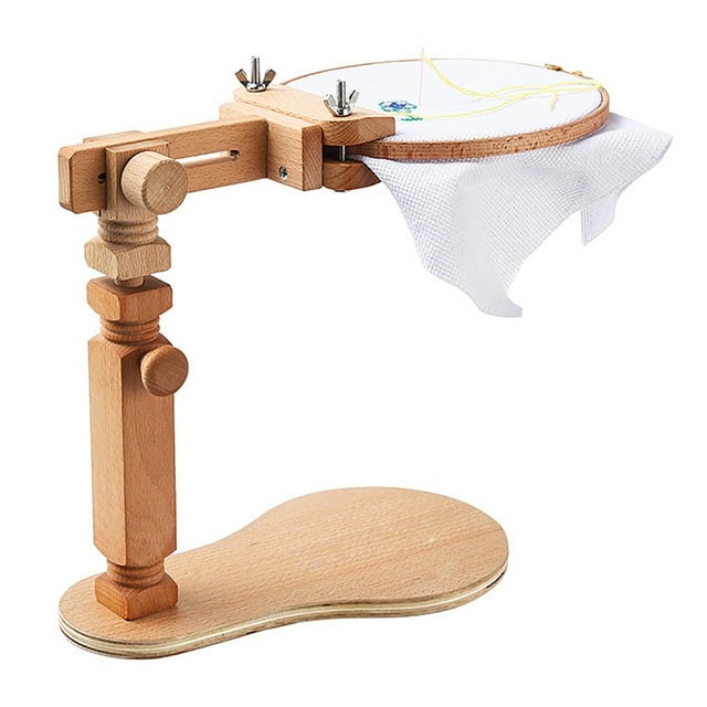 Support à Broderie Portable Réglable pour Point de Croix