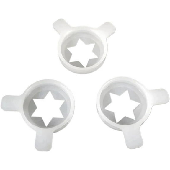 Ice Cream Machine Modeling Kit Spare Parts Hexagram Modelling Caps 29mm Inner Diameter