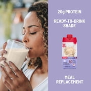 SlimFast High Protein 20g Ready To Drink Meal Replacement Shake Vanilla Cream, 11oz, 12ct