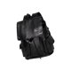 thumbnail image 5 of Mochila para ordenador portátil de cuero PU, compatible con 15,6 pulgadas, portátil, ligera, multifuncional, para ir de compras, ciclismo, viajes al negro, 5 of 8