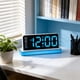 thumbnail image 1 of Reloj de pared digital con gran pantalla LED | Despertador con calendario y temperatura | Brillo ajustable para dormitorio, oficina y sala de estar, 1 of 6