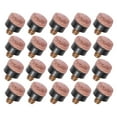 thumbnail image 5 of Lanytaeo 20pcs Screw-On PU Pool Cue Tips 10mm Billiard Cue Tips Billiard Pool Cue Tips Pool Stick Replacement Tips for Pool Cues Snooker Supplies, 5 of 8