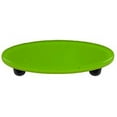 thumbnail image 1 of Hot Knobs HK1018-POB Spring Green Oval Glass Cabinet Pull - Black Post, 1 of 1