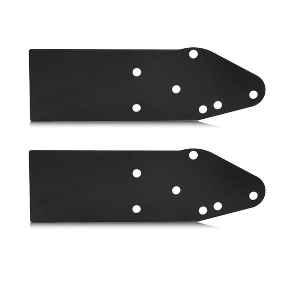 CROSSDESIGN Front Bumper Steel Reinforce Mount Brackets Fits Jeep Cherokee XJ MJ 84-01