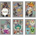 thumbnail image 4 of Halloween Window Clings Gnome Static Decals Window Glass Wall Sticker Rave Party, 4 of 7