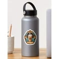 thumbnail image 2 of Maneki Brewing Up Good Vibes - Coffee Lovers Vintage Brew Er, Phone Decal Water Bottle Stickers Car Decals, Funny Birthday Gift, 2 of 4