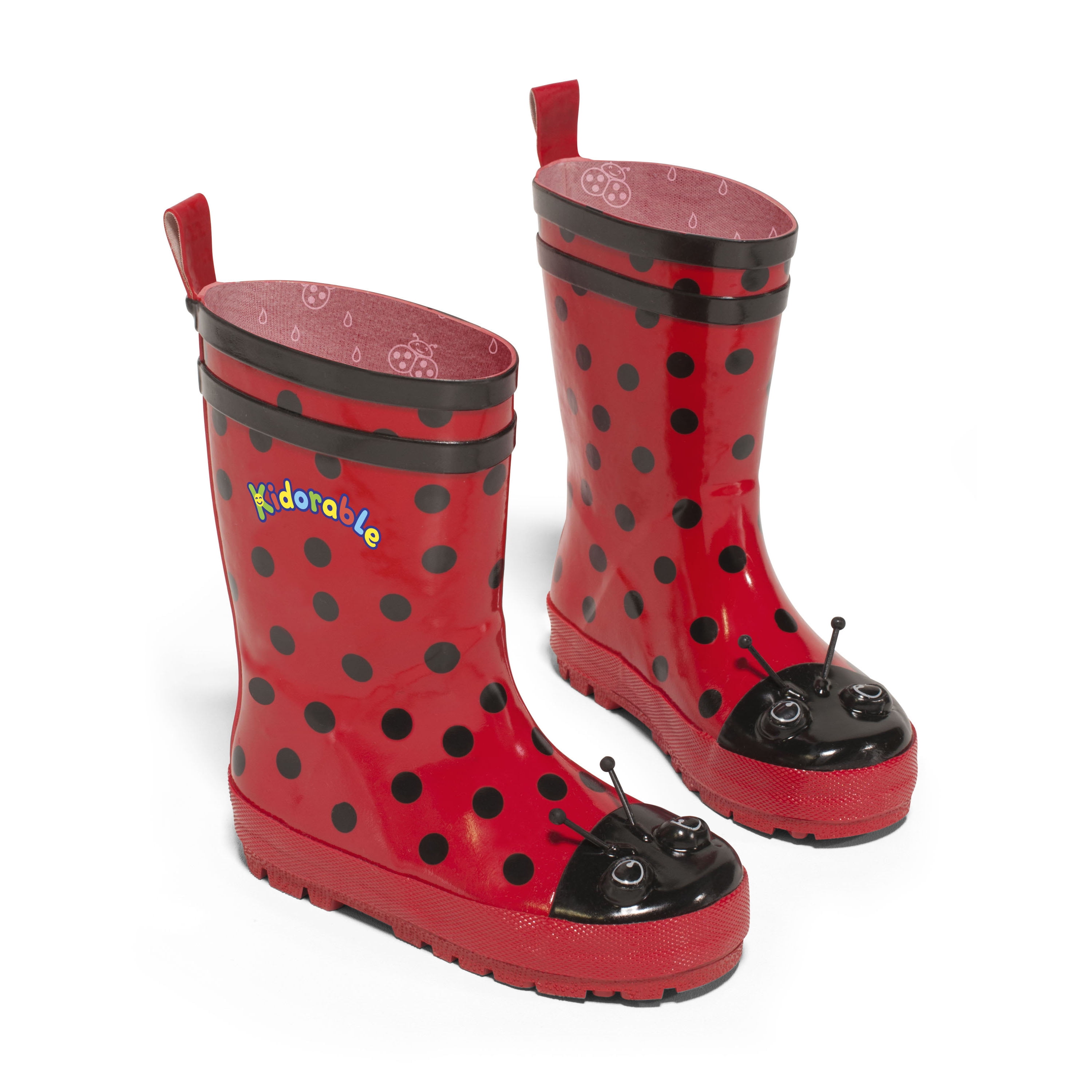 Kidorable Ladybug Rain Boot, Red, 13 - Walmart.com