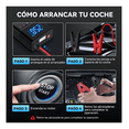 thumbnail image 4 of Arrancador 12V 8500A con Compresor 150PSI y Power Bank para Auto y Camioneta Malubero Negro, 4 of 5