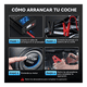 thumbnail image 4 of Arrancador 12V 8500A con Compresor 150PSI y Power Bank para Auto y Camioneta Malubero Negro, 4 of 5