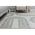 thumbnail image 3 of Rugs America Romeo JL80A Light Pewter Abstract Vintage White Area Rug, 2'6" x 8', 3 of 6