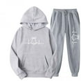 thumbnail image 1 of Ensemble Sweat à Capuche et Pantalon pour Femmes Manches Longues Décontracté pour Sports et Mode, Ensemble de Poids à Main pour Femmes, 1 of 2