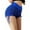Blue, variant on JANDEL Women's Butt Lifting Leggings High Waisted Bubble Textured Booty Shorts Tummy Control Yoga Workout Shorts S-2XL