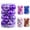Purple, variant on Mecorevxz 24Pcs Christmas Ball Ornaments Shatterproof Christmas Ornaments Set Decorations for Xmas Tree Balls 40mm/1.57" (Purple)