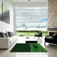 thumbnail image 7 of Ahgly Company Machine Washable Indoor Rectangle Transitional Green Area Rugs, 4' x 6', 7 of 7