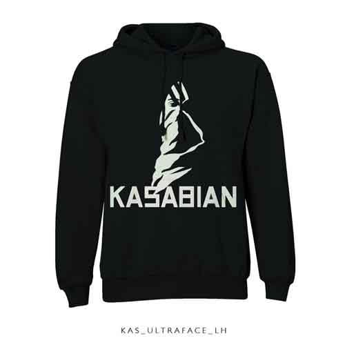 Kasabian Sweat à Capuche Unisexe Ultra Visage