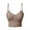 Brown, variant on Womens Camisole Tank Tops V Neck Spaghetti Strap Blouses Cross Back Sleeveless Cami Shirt Black S