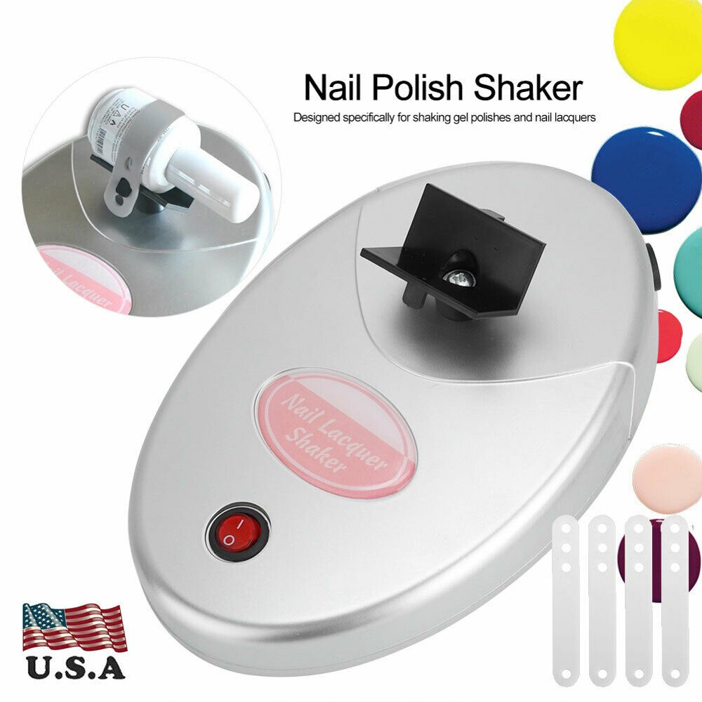 Nail Lacquer Shaker Adjustable Nail Art Uv Led Gel Polish Varnish