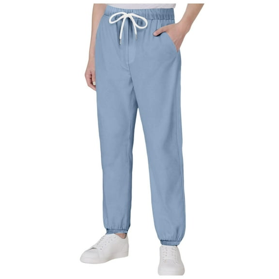 Ccpelsie Toddler Boys Baseball Pants Girl Softball Pants Kids Tee Ball Pants with Side Piping/Braid(Light Blue,13-14 Years)