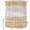 Ochre, Cream, White, variant on Brown Grey Shower Curtain Set - Small 36" x 72" Washable Bathtub Curtain with 12 Hooks, Farmhouse Gray Barn Wooden Vintage Striped Waterproof Fabric Stall Shower Curtains for Bathroom/Bathtub Décor