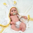 thumbnail image 2 of Muñeca Reborn JIZHI, totalmente de silicona, 40 cm, 2,6 kg, con accesorio, 2 of 6