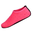 thumbnail image 3 of IEMIEMIEM Water Shoes for Women Men Breathable Soft Barefoot Quick Dry Aqua Socks for Pool Surf Yoga Swim Beach Exercise Hot Pink 8-8.5 Women/7.5-8 Men, 3 of 6
