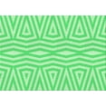 thumbnail image 1 of Ahgly Company Indoor Rectangle Patterned Stoplight Go Green Area Rugs, 5' x 7', 1 of 6