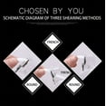 thumbnail image 3 of Stainless Steel U Shaped Nail Clippers, Multi Angle Positioning Precision Trimmer, Sharp Clean Cut Portable Manicure Tool, Durable Grooming Accessory for Home Nail Salon Daily Use, 3 of 4