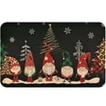 thumbnail image 2 of Christmas Themed Rug 60x40cm Polyester Fiber Dwarf Design Festive Warmth For Your Holiday Season, 2 of 5