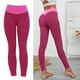 thumbnail image 3 of Pantalón de yoga para mujer Bonitos glúteos Fitness Workout Pantalones de cintura alta sin costuras L Cola Leggings de entrenamiento de cintura alta, 3 of 8