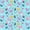 Teal, variant on Homewish Kawaii Cat Animal Twin Sheets,Cartoon Pet Themed Bedding,Blue,3-Piece,1 Fitted Sheet and 1 Pillowcase