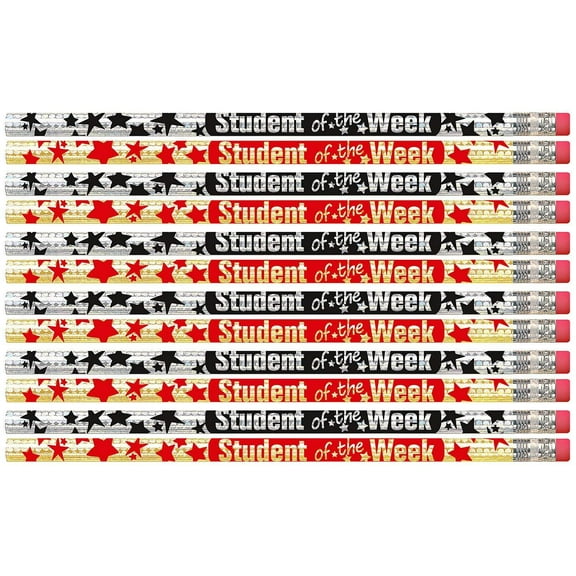D1407 Student of the Week - 36 Qty Package - Award Pencils - Express Pencils
