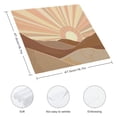 thumbnail image 3 of Nawy Boho Aesthetic, Bohemian Vintage 70s Rainbow Sun Cloth Napkin Reusable 6 PCS, 3 of 7