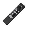 thumbnail image 1 of tredstone Shockproof Silicone Remote Control Case Compatible for 2021 Apple TV 4K Remote Control Accessories Non-slip Stripe Protective Case Black, 1 of 9