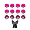 thumbnail image 4 of Tacos para botas de fútbol, ​​césped artificial, terreno firme, antideslizantes, rosca M5 8 rosa oscuro 4 rojo, 4 of 9