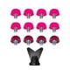 thumbnail image 4 of Tacos para botas de fútbol, ​​tacos para fútbol, ​​tacos para césped, tacos antideslizantes para rugby, botas de fútbol 8 rosa oscuro 4 rojo, 4 of 9