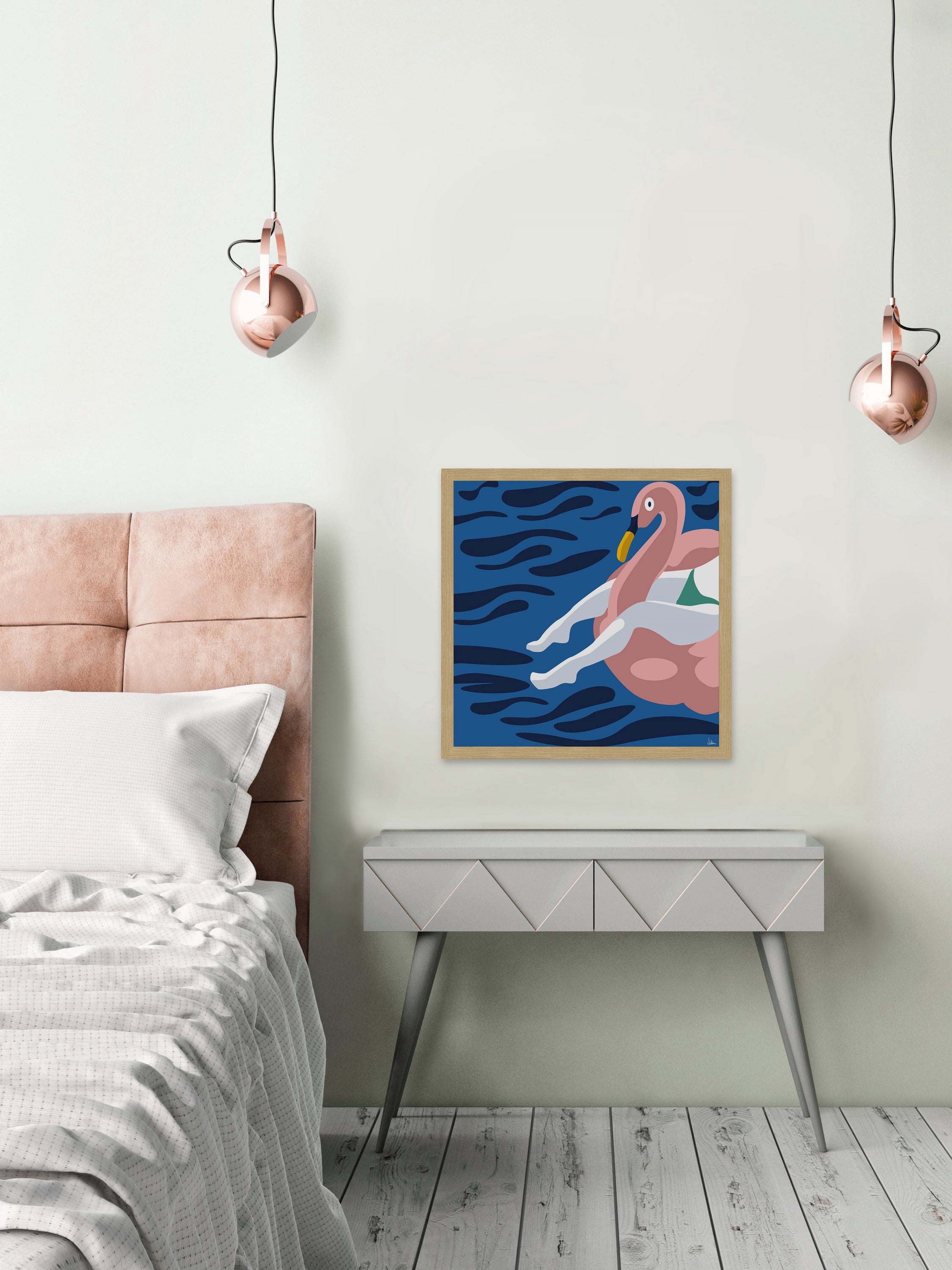 If You Love the Sun Framed Painting Print