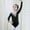 Black, variant on Cethrio Ballet Leotards for Girls, Short Sleeve Dancing Stretch Gymnastics Leotards Pink Size 11-12 T