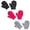 H, variant on SUXIAN Gloves for Kids 3 Pairs Solid Color Knit Warm Baby Cute Mittens for Boys and Girls Winter Mittens for Toddlers G One Size