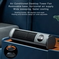 thumbnail image 4 of Bladeless Desk Fan, Quiet Efficient 3 Levels Adjustable Desktop Tower Fan  for Desktop for Bedroom, 4 of 7